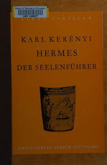 Hermes der Seelenführer: das Mythologem vom männlichen 